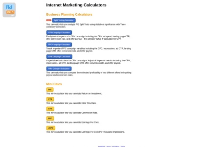 广告出价计算器