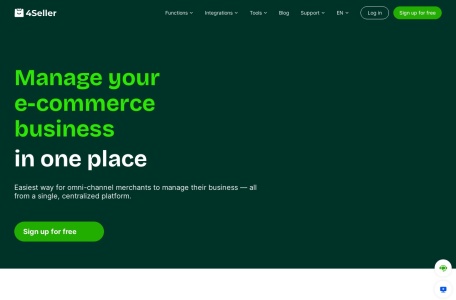 4Seller 免费欧美本土电商 ERP