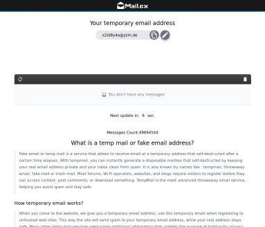 临时邮箱